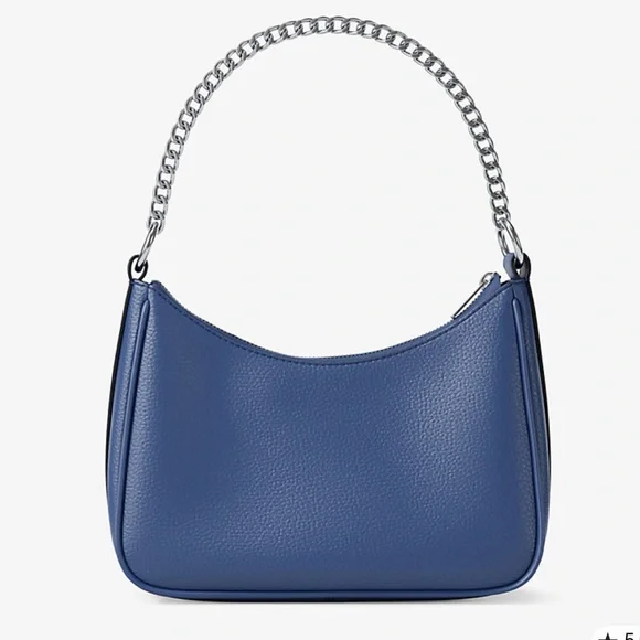 MICHAEL KORS Jet Set Lg Pebbled Convertible Crossbody Shoulder Pouchette XBODY - Picture 3 of 16